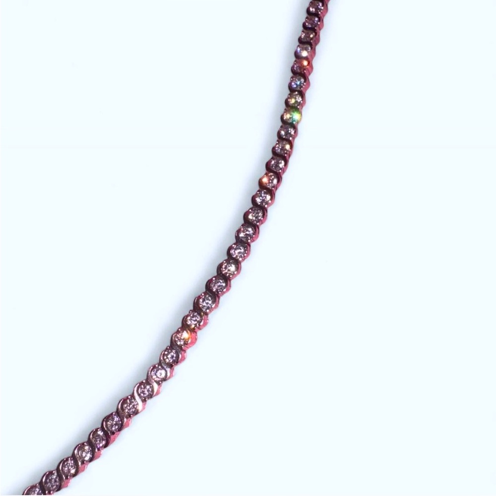 Stirling Silver Tennis Bracelet